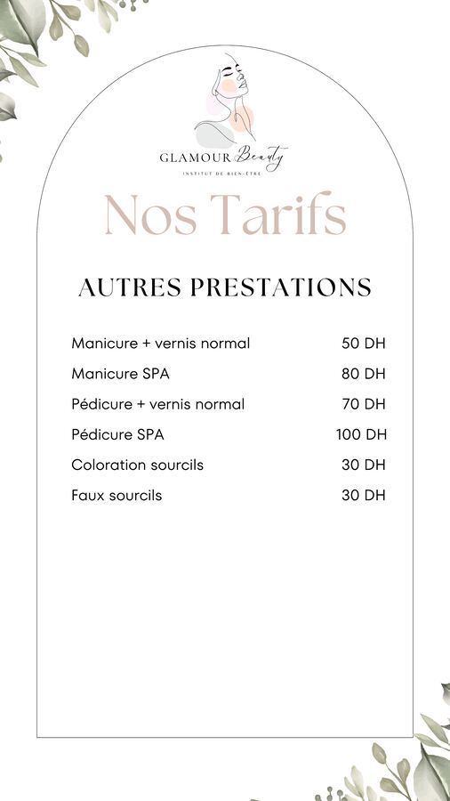 Glamour Beauty : Salon de Coiffure & Esthétique
