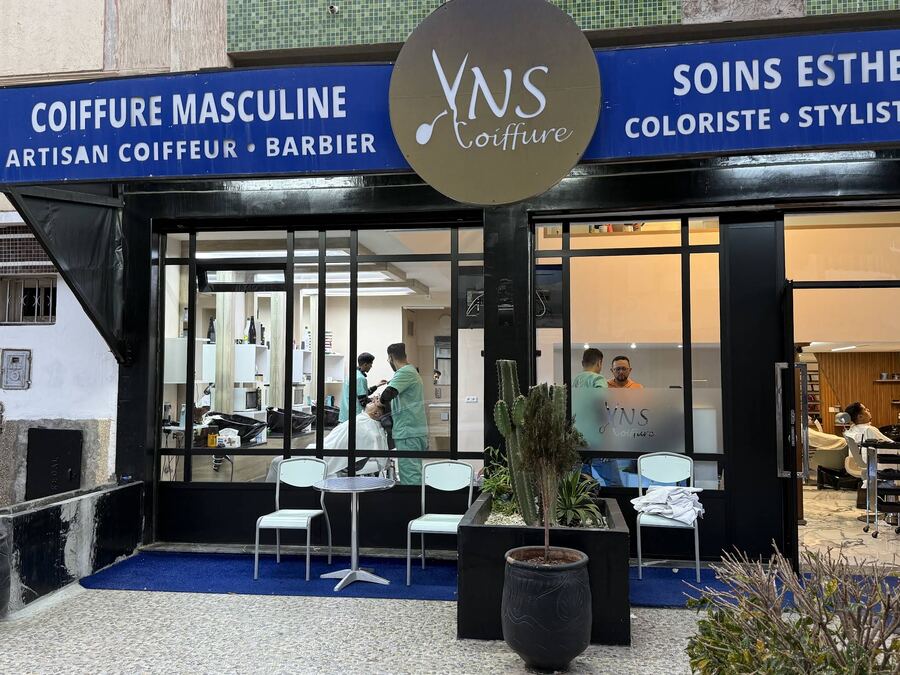 Barber shop YNS salon coiffure vip pour homme