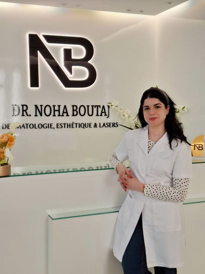 Dr BOUTAJ Noha - Dermatologue, Esthétique et Lasers طبيبة الجلد